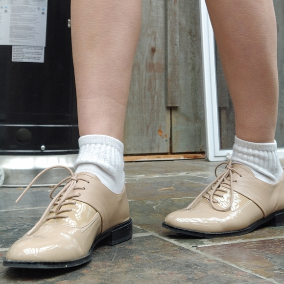 Patent leather CK oxfords - Picture 6 of 7